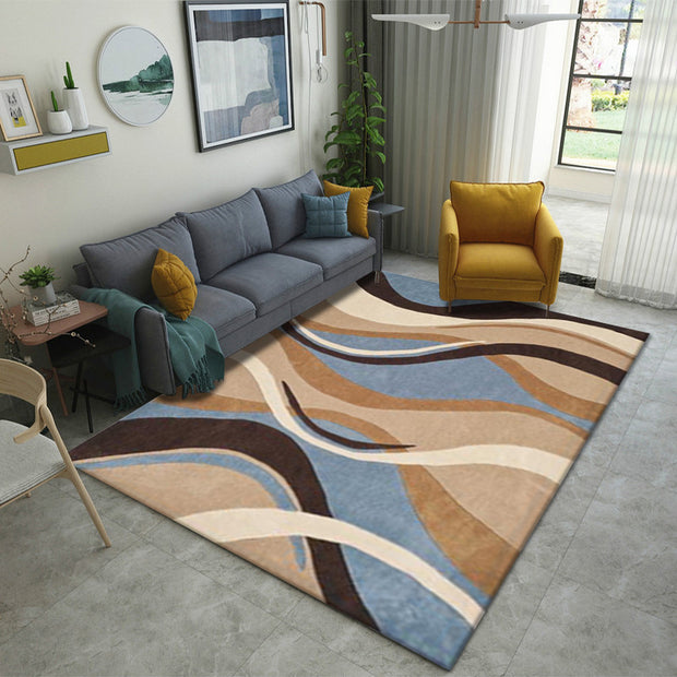 Carpet Light Luxury Abstract Gradient Simple Bedroom Carpet