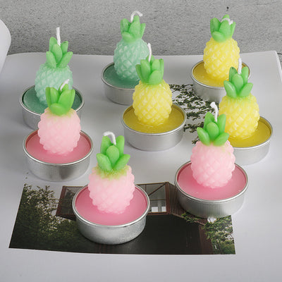 New Pineapple Craft Candles Romantically Express Fruit Plants