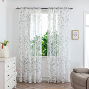 Mesh Curtains Bedroom Light Transmission Decorative Curtain