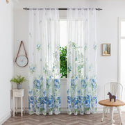 Mesh Curtains Bedroom Light Transmission Decorative Curtain